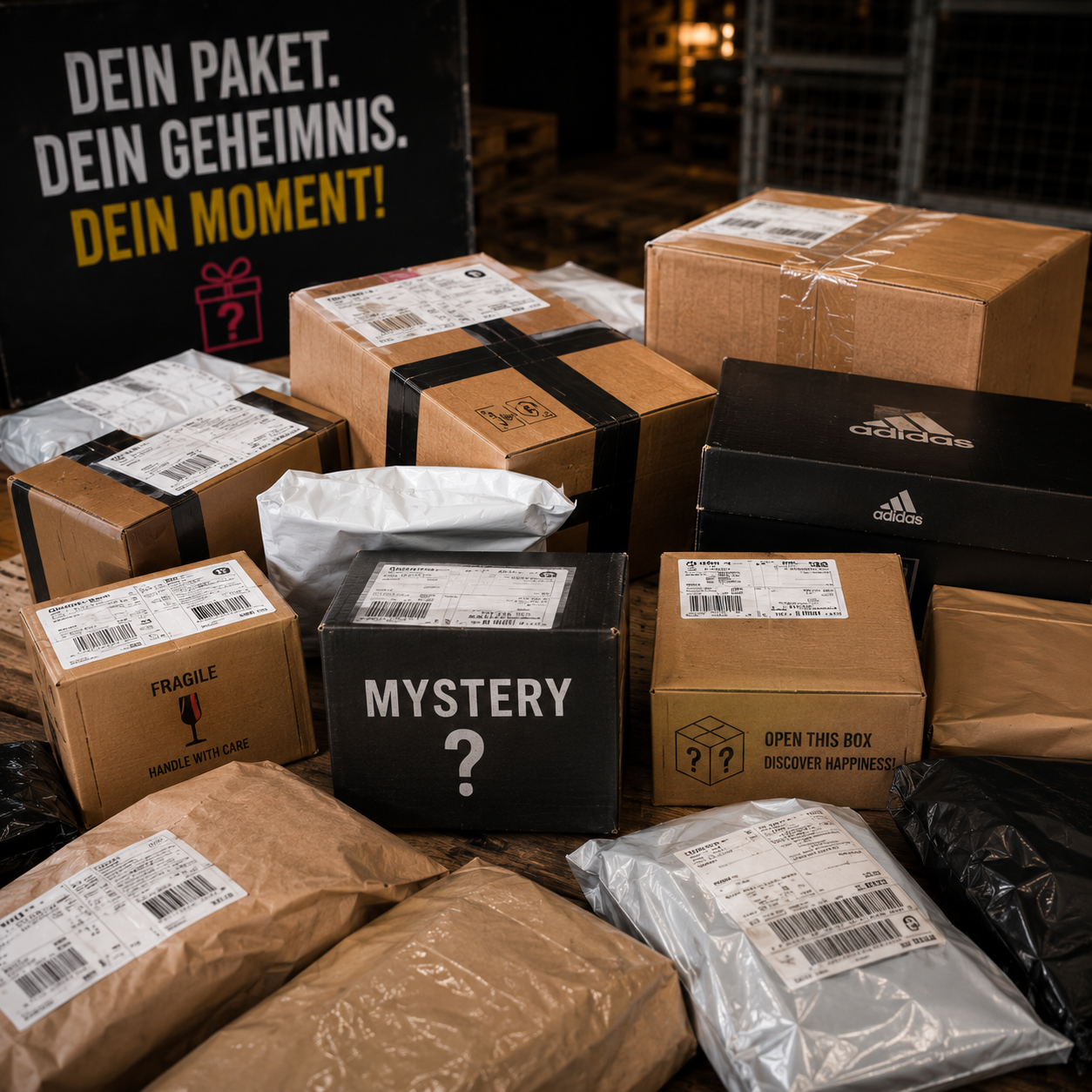 Retourenbox – Ungeöffnete Überraschungen aus Deutschland